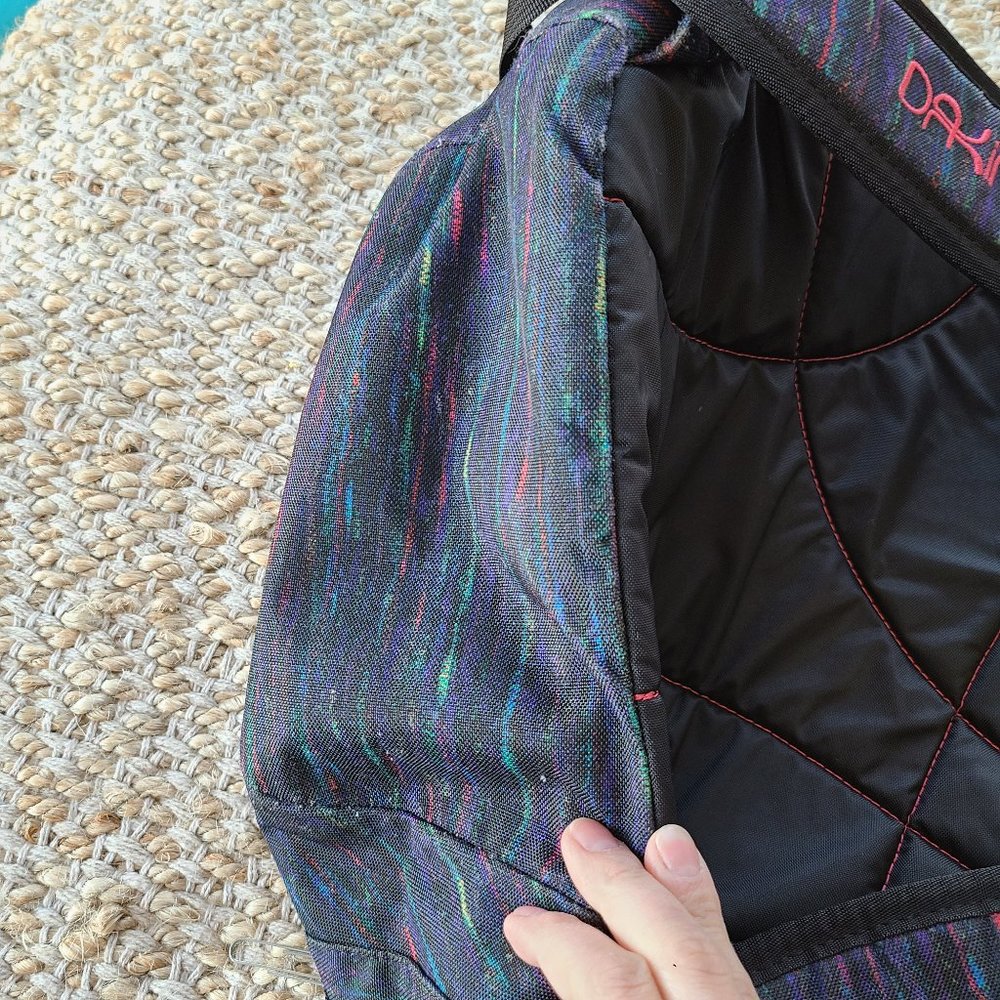 Dakine Pink Accent Blue Burnout Full Sized Backpack - Picture 7 of 9